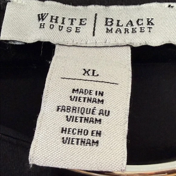 White House Black Market Black Top - Picture 2 of 7